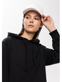 Бейсболка с сеткой STAN 5 клиньев хлопок 280,05, Белый