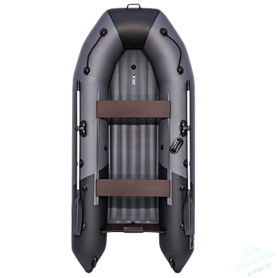 Лодка ПВХ Мастер Лодок Таймень NX3200НДНД "Комби" Графит / Чёрный