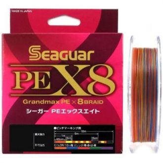 Шнур PE Seaguar X8 Grandmax 150m Multicolor 1.0