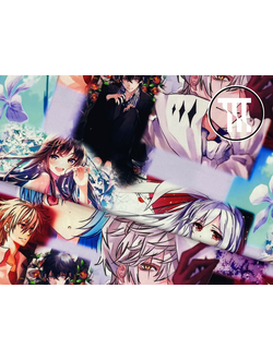 Бифлекс матовый принт Аниме Сакура