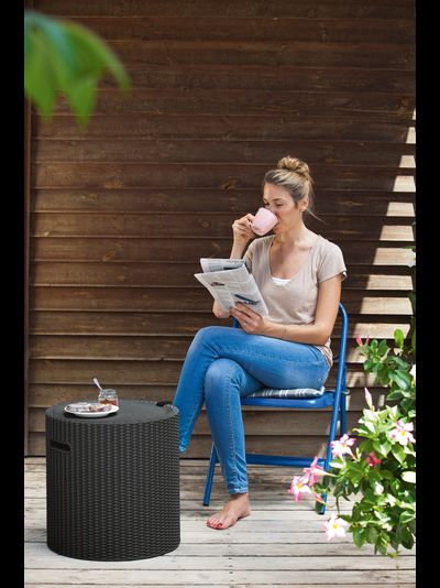 Столик-холодильник Кул-Стул графит