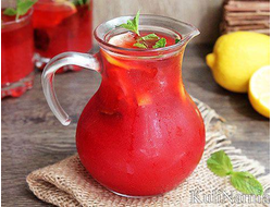 лимонад клубника малина 1л