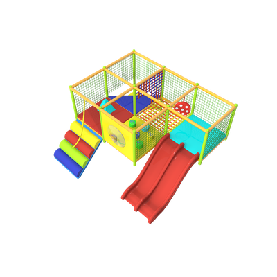 Игровой лабиринт «Радуга» 3,7х2,1х2,7м.