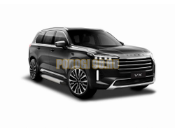 Порог-площадка "Start" F193AL + комплект крепежа, RIVAL, Exeed VX 2021-2023