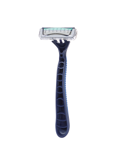 PROWAY Станки для бритья с тройным лезвием, плавающая головка, силикон, пластик, 5шт, 50 наборов