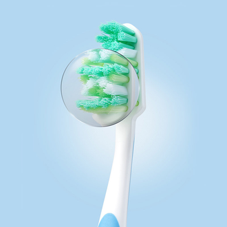 Новый Glister™ Универcальные зубные щетки для взрослых (средняя жесткость щетины), 4шт.в упак.