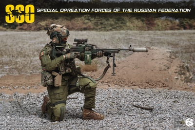 ПРЕДЗАКАЗ - Пулеметчик ССО РФ - Коллекционная ФИГУРКА 1/6 scale Special Operation Forces of The Russian Federation (SSO) (26075B) - Easy&Simple ?ЦЕНА: 26300 РУБ.?