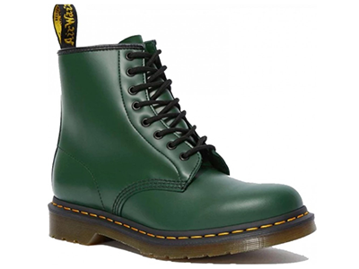 DR MARTENS 1460 GREEN SMOOTH