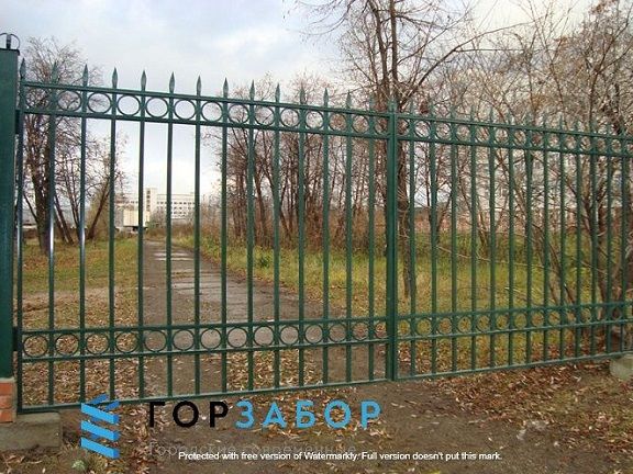 Цена на забор ® расчет забора 24/7 Стоимость за 1 погонный метр ...
