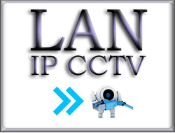 LAN IP видеокамеры в помещении, уличные