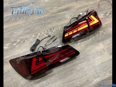 Стопы Lexus IS 05-12 красные с анимацией