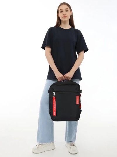 Рюкзак Сумка Чемодан ручная кладь 40x30x20 Optimum Wizz Air Light, черный