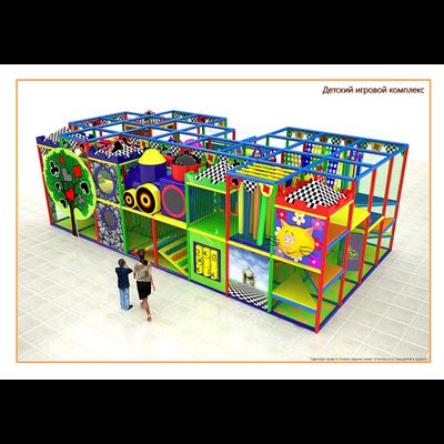 Игровой лабиринт 11х4.9х3.2м.