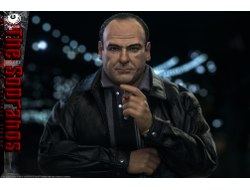 Тони Сопрано (Джеймс Гандольфини, "Клан Сопрано") - КОЛЛЕКЦИОННАЯ ФИГУРКА 1/6 collectible toy – The Sopranos (BK-002) - BLACK 8 STUDIO