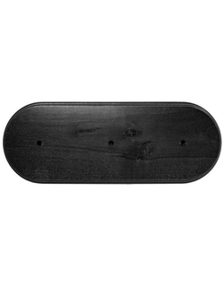 Универсальная подложка 3х-местн. ЭС "Черная" под розетки выключатели ретро