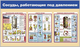 Стенд «Сосуды, работающие под давлением»