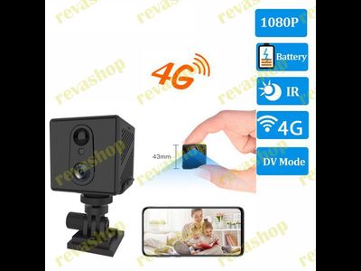 мини-камера видеонаблюдения, 4G, 3000 мАч, 3 Мп, 1080P Full-HD, функция ночного видения, мини-камера