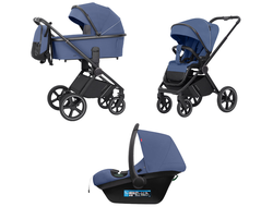 Коляска 3в1 Carrello Ultimo CRL-6519 Arctic Blue 2025