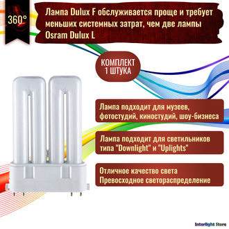 Osram Dulux F 18w/830 2G10