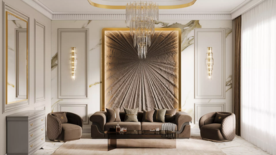 Панно гипсовое OBSIDIAN артикул SPN16