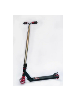 Трюковой самокат Haevner S-PRO черный красный хром