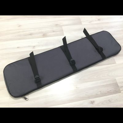 Комплект накладок на сиденья с сумкой 86*20 см ткань графит