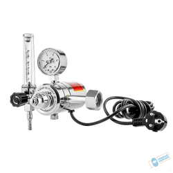 Регулятор расхода углекислоты/аргона СВАРОГ У-30/АР-40-Р с подогревателем 220В (с поверкой)