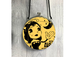 Сумка круглая Бенди и Чернильная машина №8