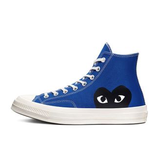 Кеды Converse Play Comme des GARÇONS синие высокие