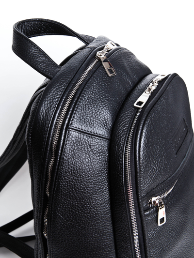 Кожаный рюкзак Mantovano black (арт. 3109-81)