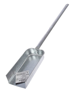 Совок для золы оцинкованный