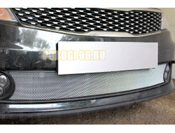 Защита радиатора KIA Optima 2015-2018 chrome низ