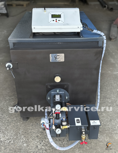 Котел на отработанном масле АМК150