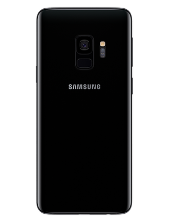 Задняя крышка для Samsung Galaxy S9+ SM-G965F Чёрный бриллиант