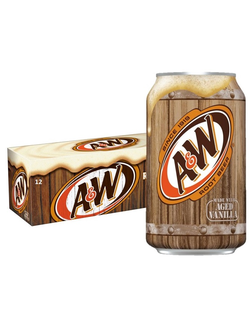 Газированный напиток A&W Root Beer 355ml (Америка) (12)