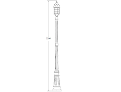 Садово-парковые Светильники  Cadiz