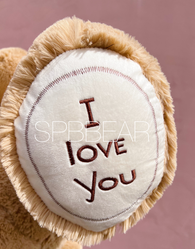 Большой плюшевый медведь 160 см кремовый Феликс