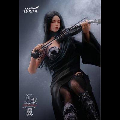 ПРЕДЗАКАЗ - Темная скрипачка - Коллекционная ФИГУРКА 1/6 Silent Wings Soloist (LXF2512B) - Luxifa ?ЦЕНА: 26900 РУБ.?
