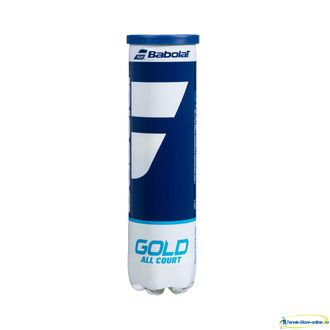 Теннисные мячи Babolat Gold All Court x4 (4 мяча)