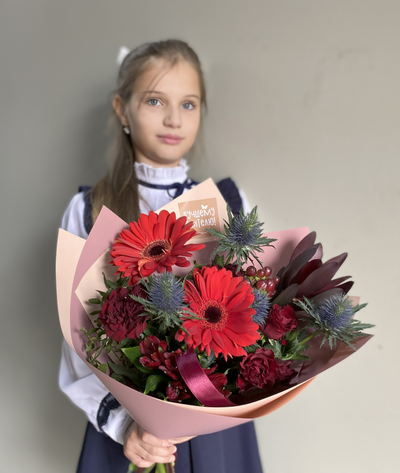 Букет цветов для учителя / воспитателя № 808