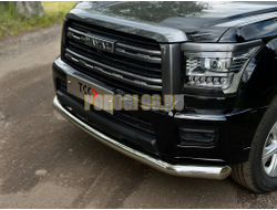 Защита передняя нижняя 76,1 мм ТСС для Haval H5 2024-