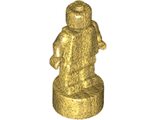 Minifigure, Utensil Statuette / Trophy, Pearl Gold (90398 / 6138682)
