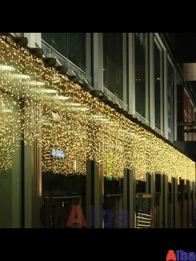 Занавес 2*1.5 м, ТЕПЛЫЙ БЕЛЫЙ, IP 54, постоянное свечение