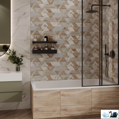 Плитка Belani Guernsey натурал 30 х 60 см, настенная, под дерево Береза керамика