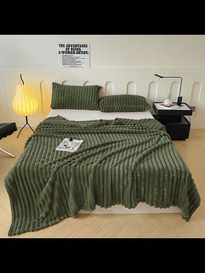 Плед CRISTELLE "Stripe premium" фланель 1,5-спальный 150x200 CST1520-11