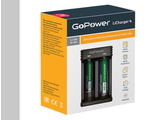 З/У для аккумуляторов 2 слота (00-00015360)	,  GOPOWER LiCharger 4