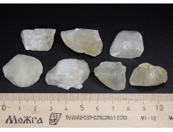 Кальцит, кристалл /фрагмент кристалла в ассортименте, Россия, КЧР, Усть-Джегутинский район (20-25 мм, 5-8 г) №27053