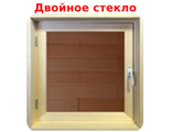 Окно 50*50 см Липа (двойное стекло)