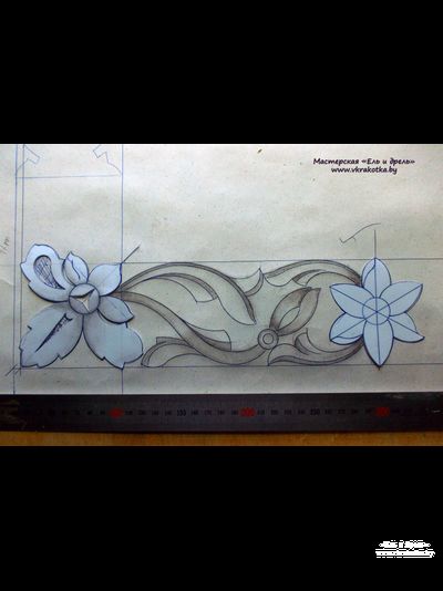 Эскиз 6 Резная рама