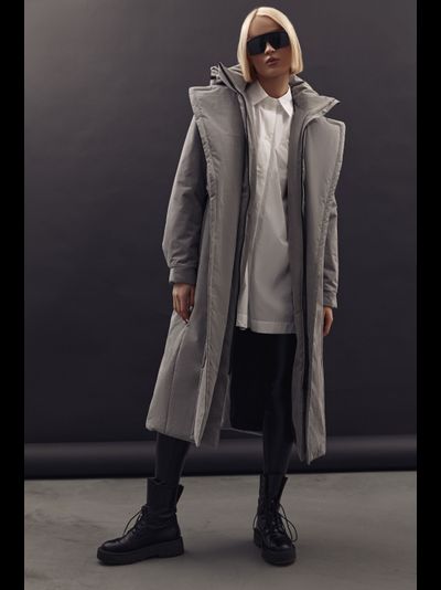 Парка Zhilet Серая